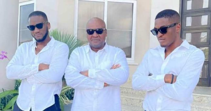 mahama and his sons