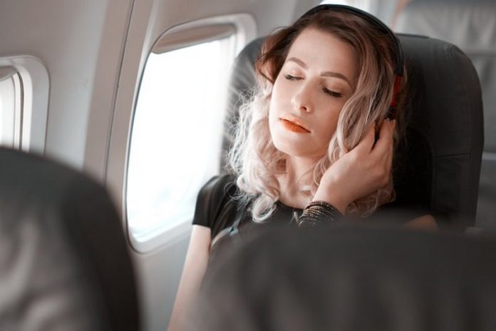 plane sleeping