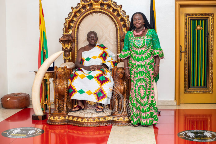 Asantehene and UG Vice Chancellor Prof Amfo
