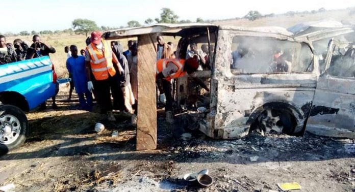9 burnt to death, 11 others injured