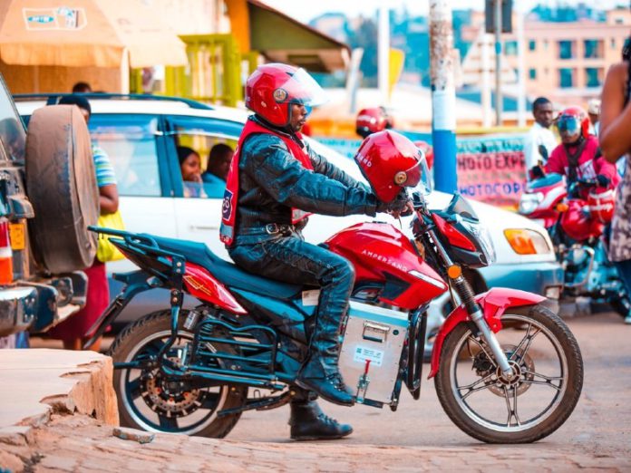 Rwanda's electric motorbike