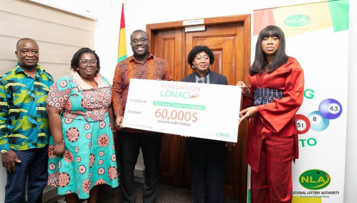 LONACI donates $60,000 to Good Causes Foundation of NLA