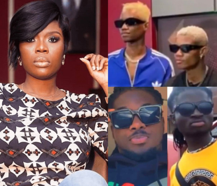 Presenter Deloris Frimpong Manso popularly known as Delay has cautioned Lynx Entertainment signees, Kuami Eugene and Kidi, to refrain from entertaining their lookalikes who are steadily garnering numbers on social media.