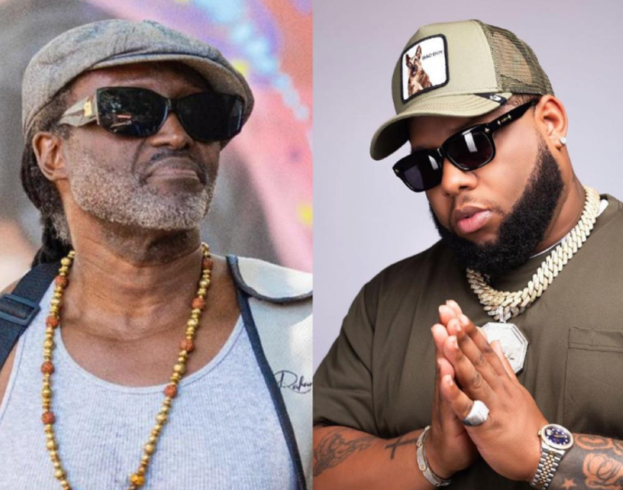 Reggie Rockstone and rapper D Black