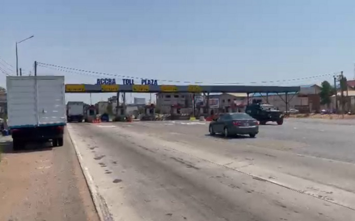 Toll booth