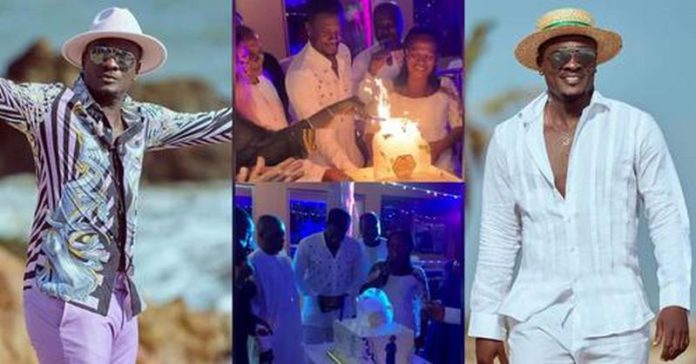 Asamoah gyan birthday party
