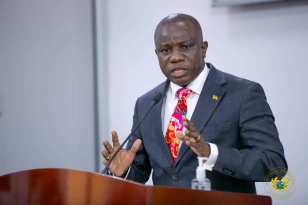 Defence Minister, Dominic Nitiwul