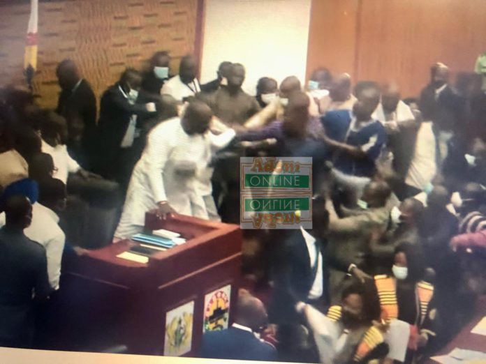 MPs fight