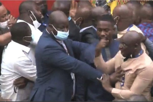Parliament fight