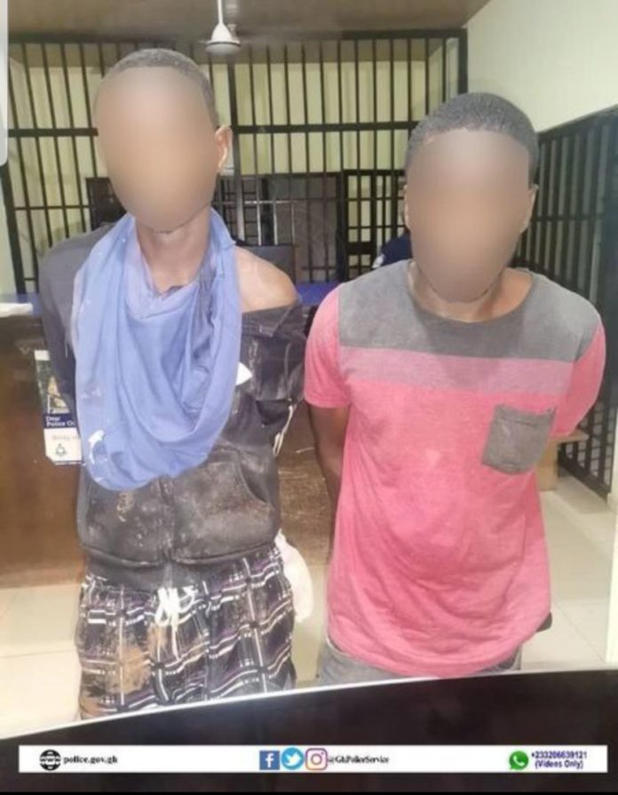 Suspects in East Legon robbery