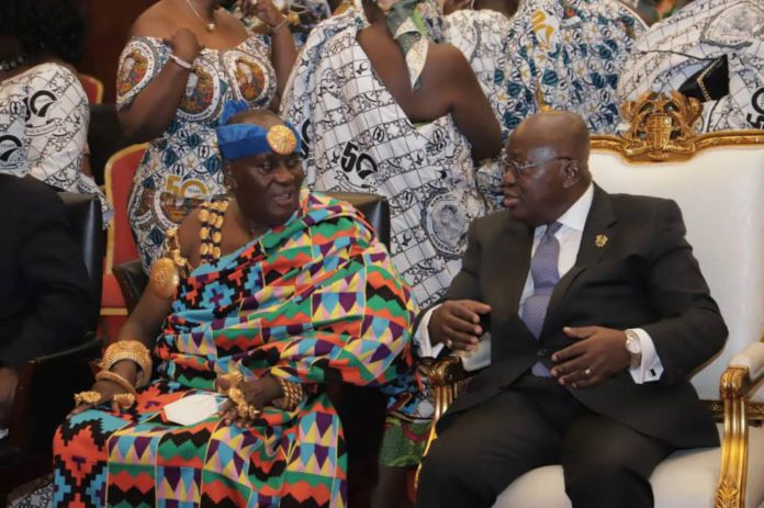 Akufo-Addo and Nana Otuo Siriboe