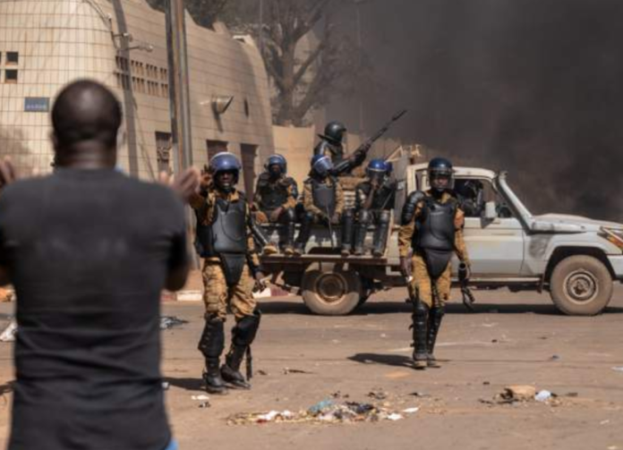 There has been growing anger over insecurity in Burkina Faso