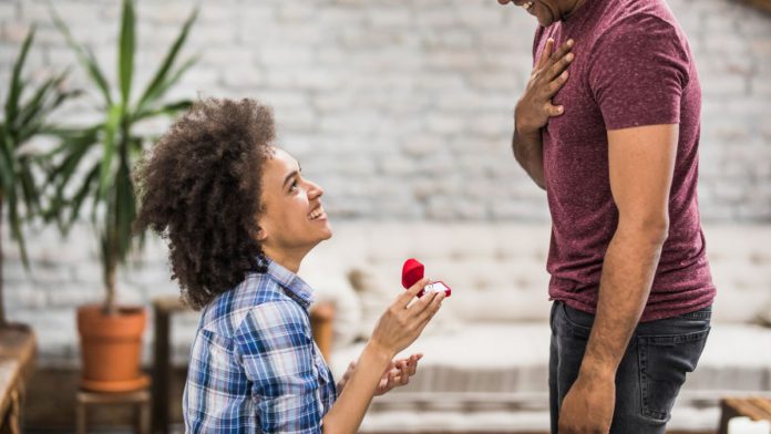 0_Happy-African-American-woman-proposing-to-her-boyfriend-at-home
