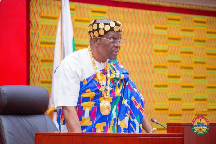 Speaker Alban Bagbin (Photo credit - Parliament House) Speaker Alban Bagbin (Photo credit - Parliament House)