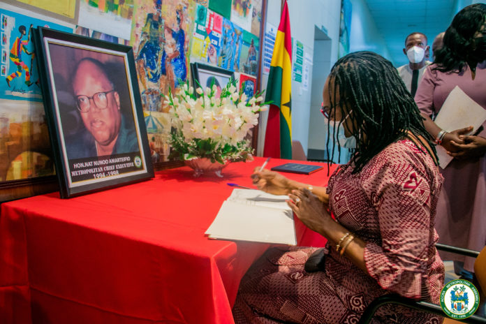 AMA book of condolence