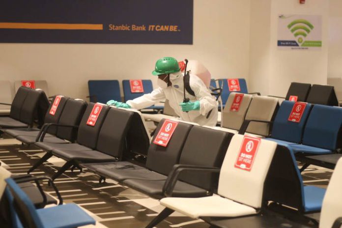 Airport disinfection