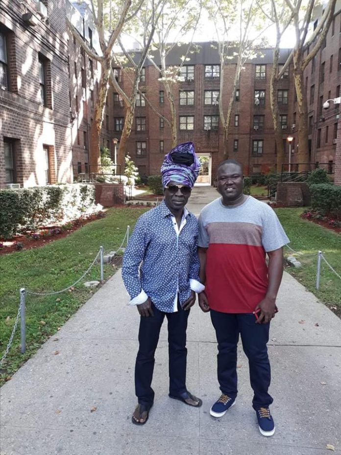 Kojo Antwi and former Manager