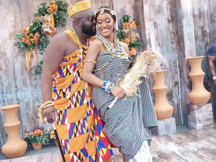 Hawa Koomson's son ties knot in colourful ceremony