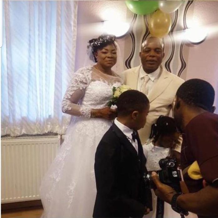 61-year-old woman goes gaga as she finally ties knot