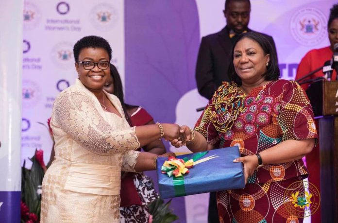 First Lady and Brigadier General, Constance Ama Emefa Edjeanu-Afenu