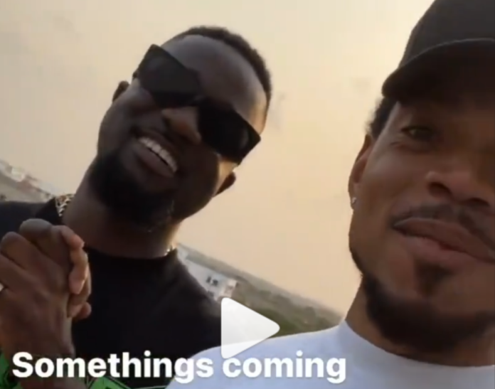 Sarkodie and Chance The Rapper meet up in Ghana