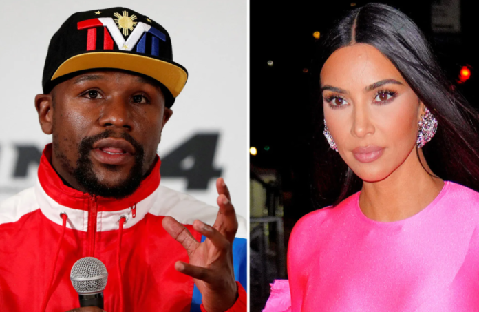 Floyd Mayweather and Kim Kardashian