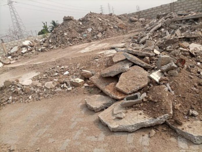Landguard-Pix-Demolished-structures-by-the-landguards