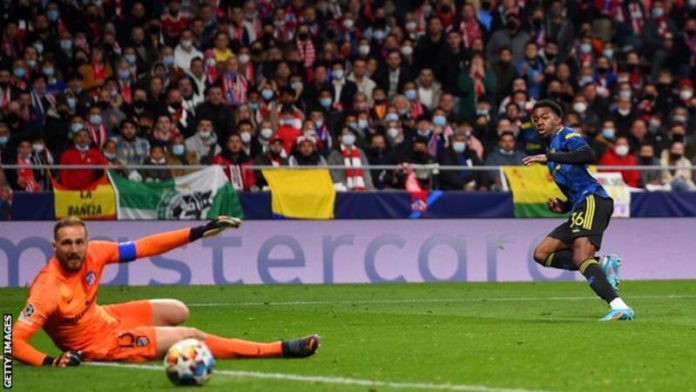 Anthony Elanga's goal was Manchester United's 500th in the European Cup/Champions League, Anthony Elanga's goal was Manchester United's 500th in the European Cup/Champions League,