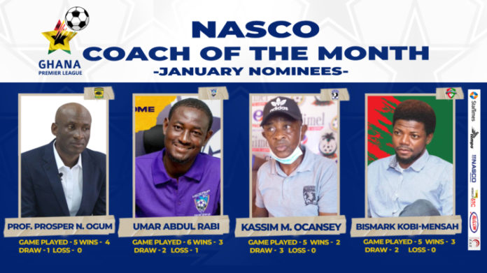 Coach of the month January GFA