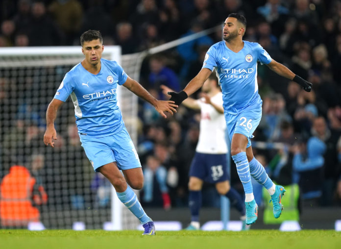 Manchester City v Tottenham Hotspur - Premier League - Etihad Stadium
