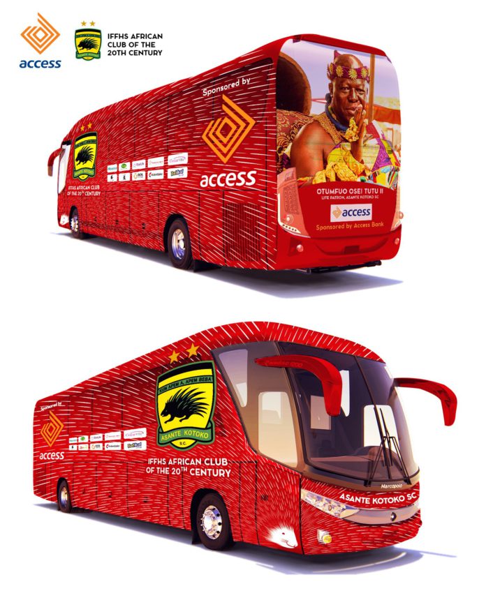 Asante Kotoko new team bus Asante Kotoko new team bus