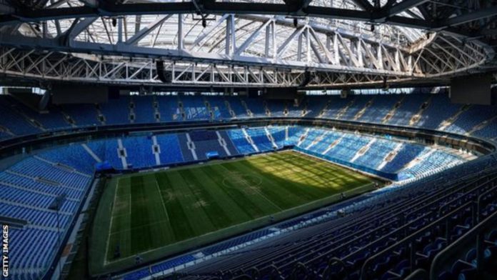 Gazprom Arena, Russia