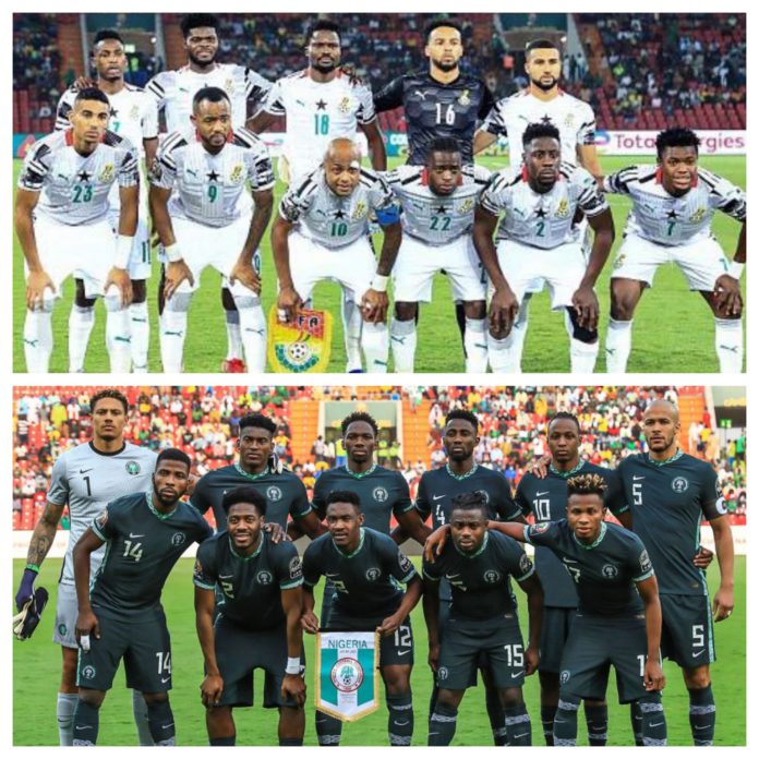 Ghana vs Nigeria Twitter