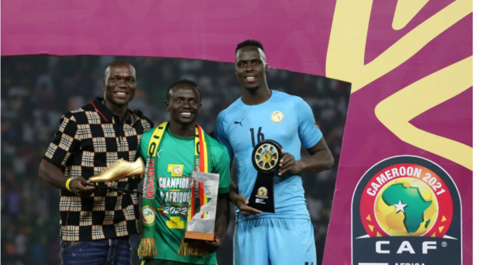 Mane, Cisse, Mendy, Aboubakar 1 CAF