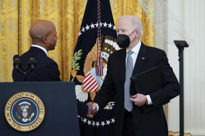 Dr. Edjah Nduom and Joe Biden