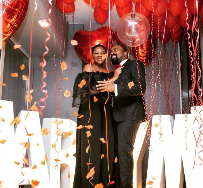 Kemi Adetiba gets engaged to Ghanaian lover Source: Instagram