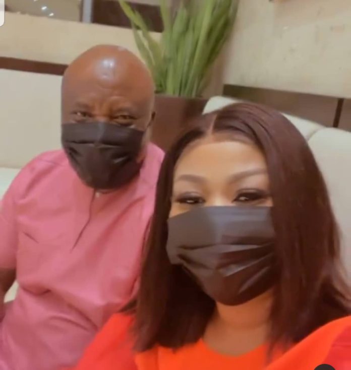 Hopeson Adorye and wife, Empress Gifty