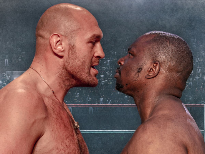 Tyson Fury vs Dyllian Whyte Twitter