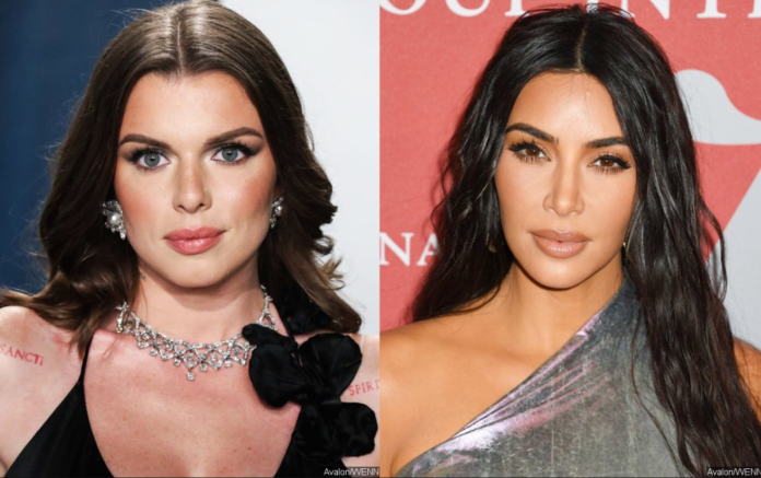 Julia Fox & Kim Kardashian... (photo credit | WENN/Avalon) Julia Fox & Kim Kardashian... (photo credit | WENN/Avalon)