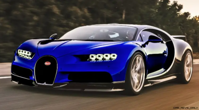 The wealthy motorist was driving a Bugatti Chiron (file photo) | credit: @car_revs_daily