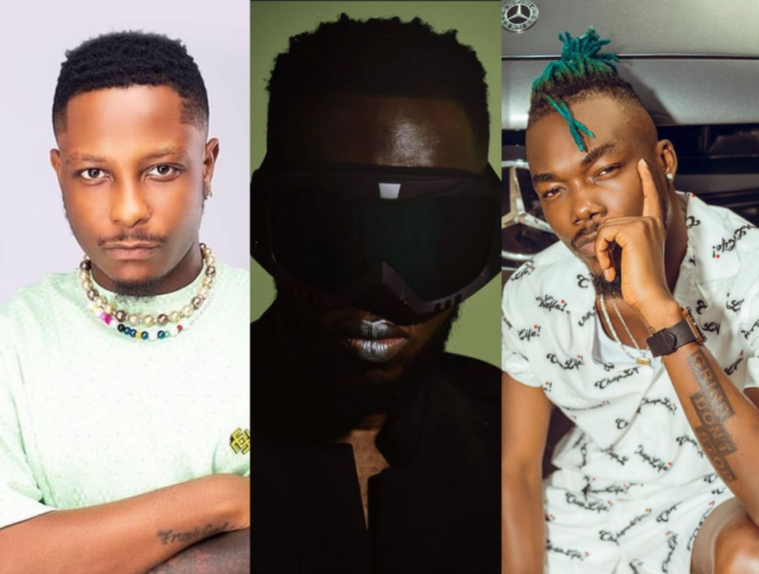 Kelvyn Boy, Akwaboah Jnr and Camidoh