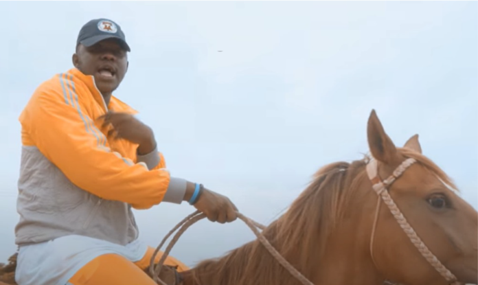 Medikal rides a horse in his "Ghost" music video Medikal rides a horse in his "Ghost" music video