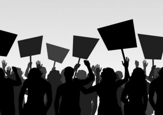 Students demo