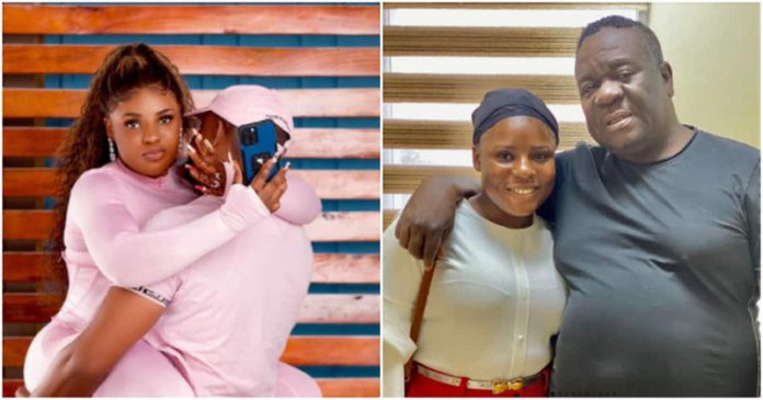 Mr Ibu and daughter Mr Ibu and daughter