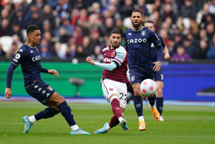 West Ham United v Aston Villa - Premier League - London Stadium