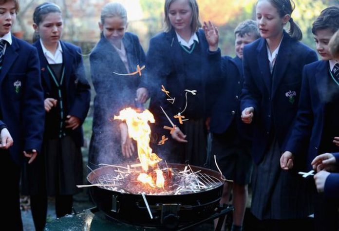 Salisbury-Cathedral-Choristers-Make-Pancakes-Ahead-Of-Shrove-Tuesday ( Image: Getty)
