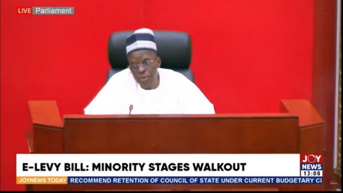The Speaker of Parliament, Alban Kingsford Sumana Bagbin The Speaker of Parliament, Alban Kingsford Sumana Bagbin