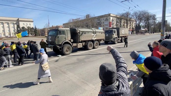 Terror of African Students, Ukraine