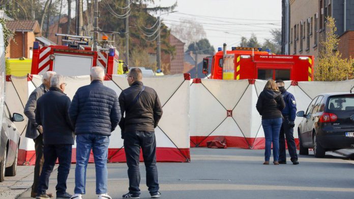 The incident happened early on Sunday, as dozens of people were preparing for a traditional parade The incident happened early on Sunday, as dozens of people were preparing for a traditional parade