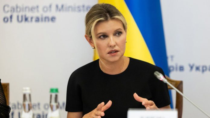 Ukraine's First Lady, Olena Zelenska